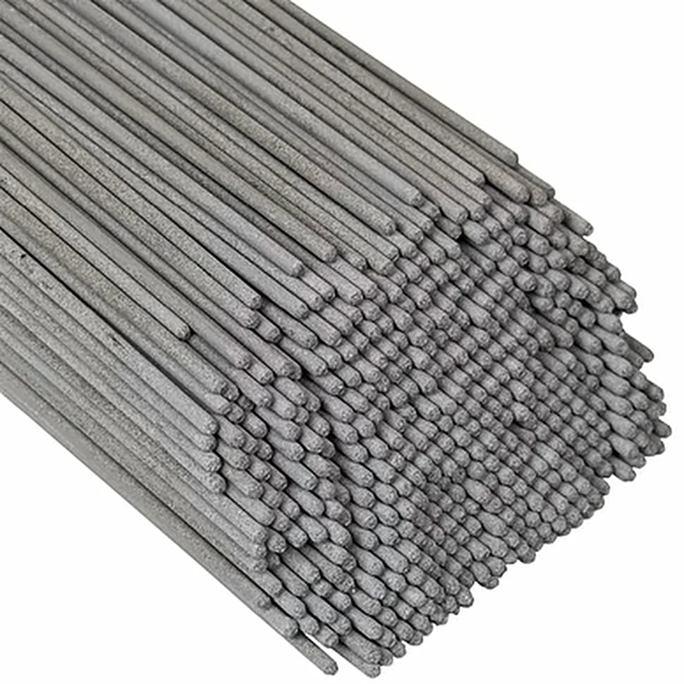 A bundle of coated welding electrodes